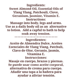 Female ❤️ Potion Massage Oil