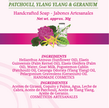 Patchouli, Ylang Ylang & Geranium Soap