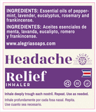 Headache Relief Inhaler