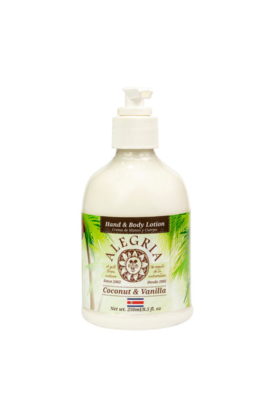 Coconut & Vanilla Hand & Body Lotion