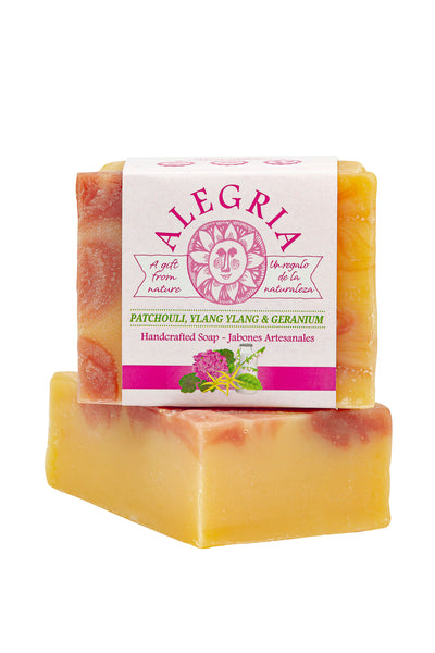 Patchouli, Ylang Ylang & Geranium Soap